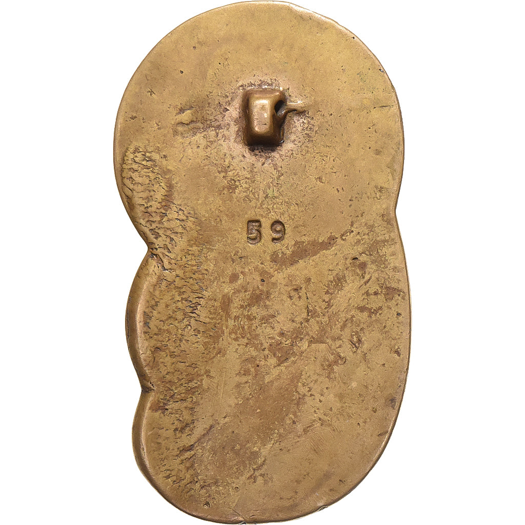 Francia, medaglia, Vierge à l'Enfant, Bronzo, BB