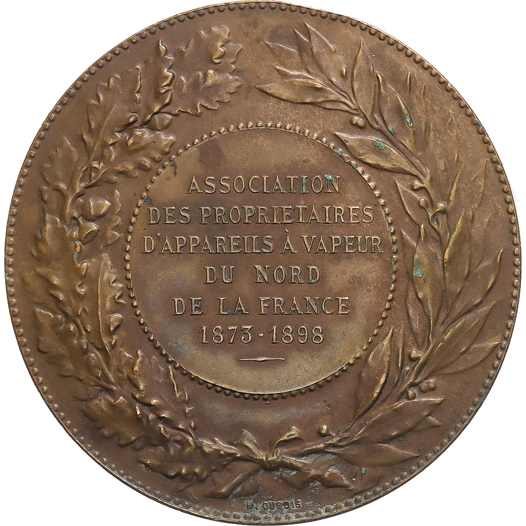 Francia, medaglia, Association des Propriétaires d'Appareils à Vapeur du Nord
