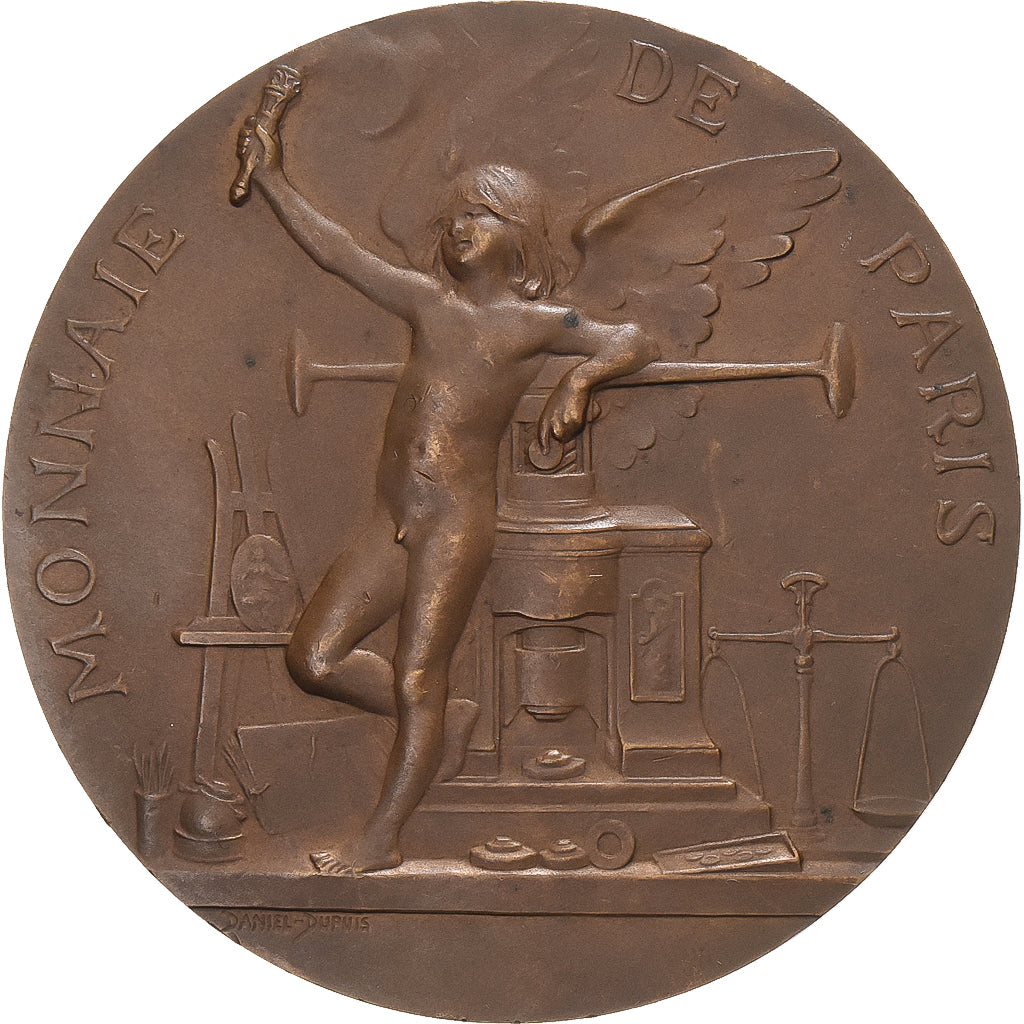 Frankreich, Medaille, Monnaie de Paris, Exposition Universelle, 1900, Bronze