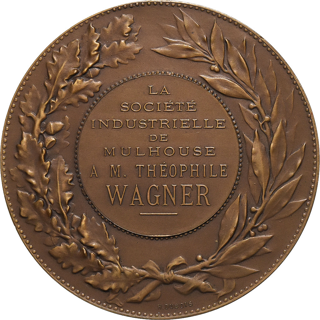 Francia, medaglia, Société Industrielle de Mulhouse, Bronzo, Brenet, SPL
