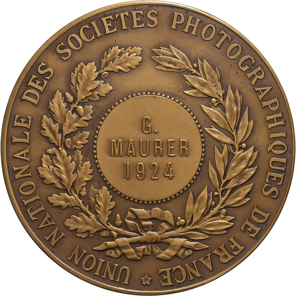 Francia, medalla, Union Nationale des Sociétés Photographiques de France