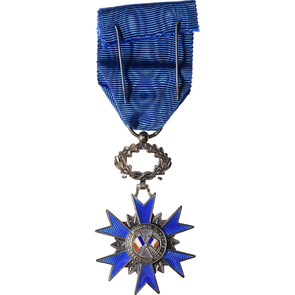 Frankrijk, Ordre National du Mérite, Medaille, Niet gecirculeerd, Zilver, 40