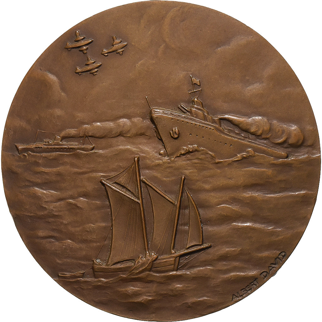 Francia, medaglia, F.A.M.M.A.C, Associations de Marins, 1962, Bronzo, Albert