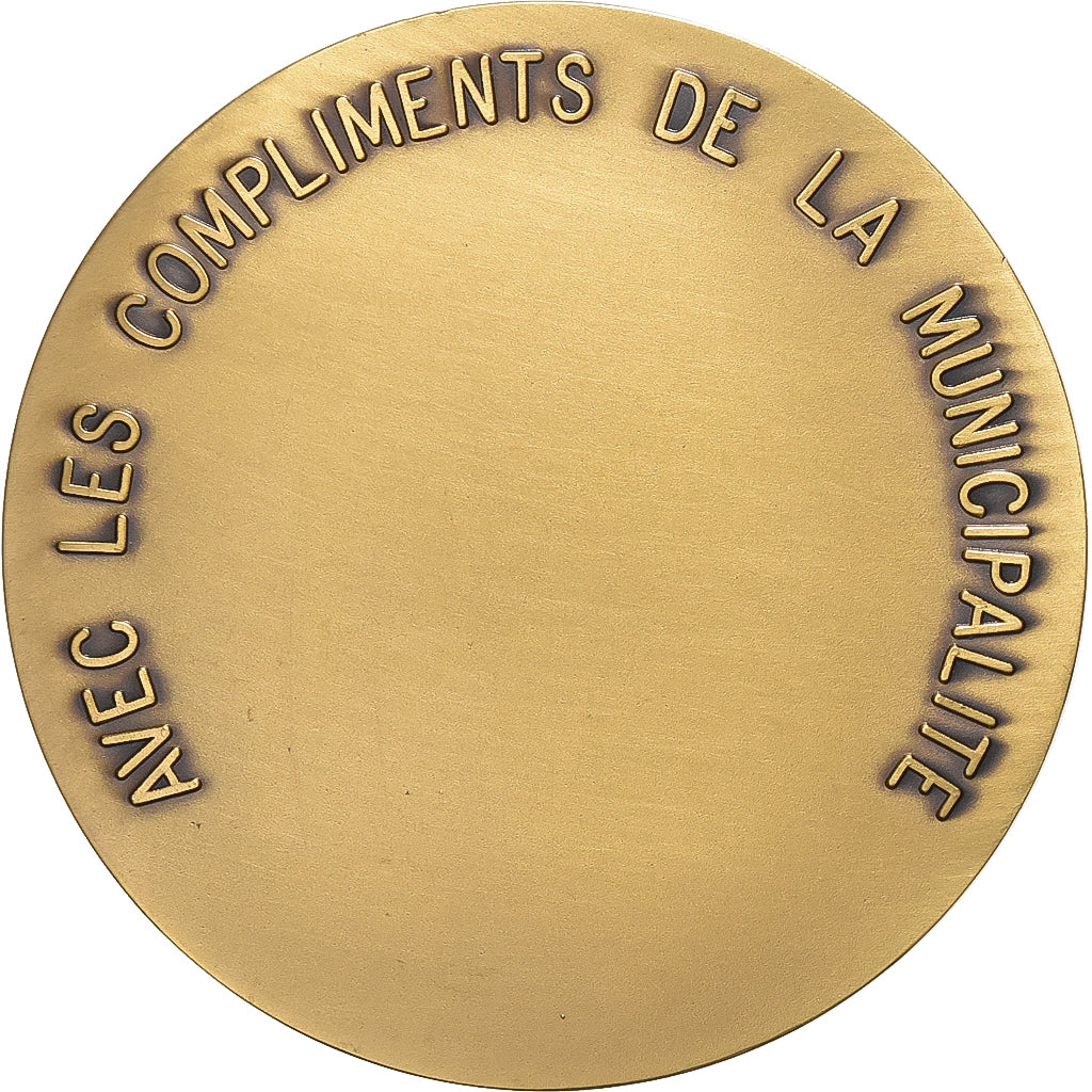 Francia, medaglia, Ville de Saint Herblain, Bronzo, Murail, SPL