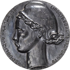Frankrijk, Medaille, sénat, Gaston Vallette, 1959, Zilver, Galtié, ZF+