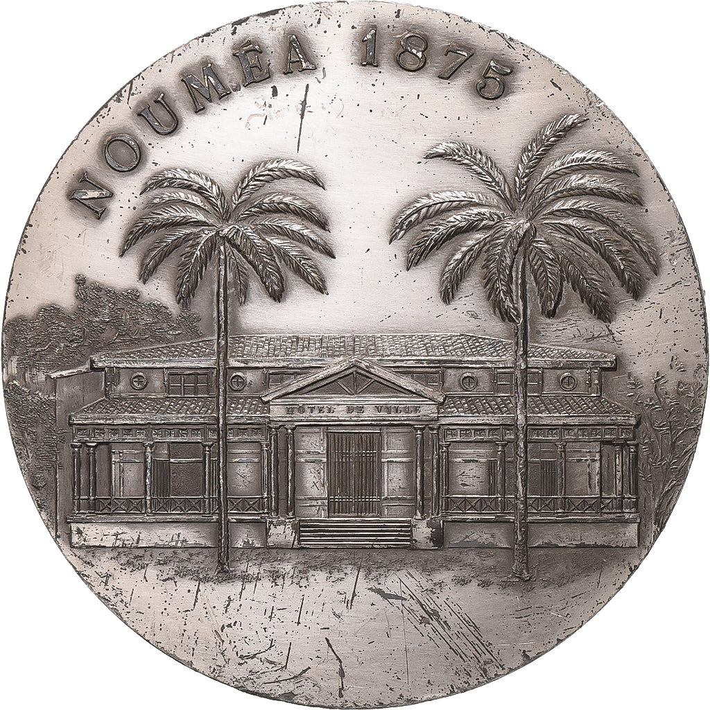 Francia, medaglia, centenaire de Nouméa, 1975, Argento, BB