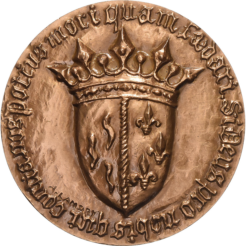 Francia, medaglia, Langeais, Bronzo, Annette Landry, SPL