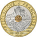 Francia, 20 Francs, Mont Saint Michel, 2001, Paris, Série FDC.BU, Bimetálico
