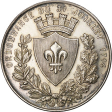 France, Token, Chambre de Commerce de Lille, Silver, Borrel.A, AU(55-58)