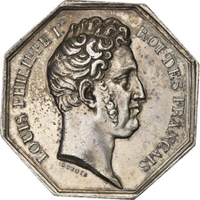France, Jeton, Louis-Philippe Ier, Chambre de Commerce de Lille, Argent, TTB+