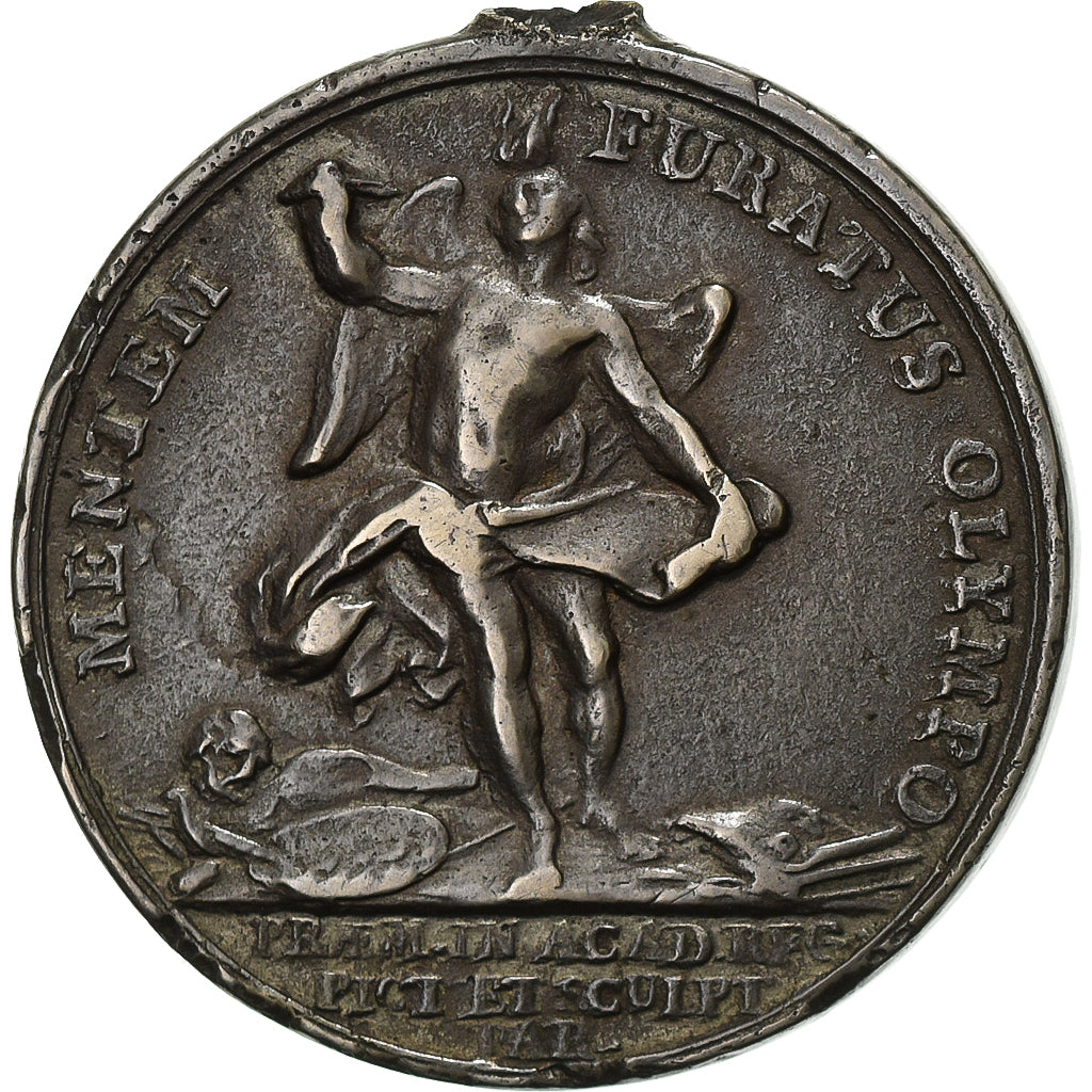 France, Jeton, Louis XVI, Académie royale de Peinture et de Sculpture, n.d.