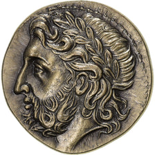 Francia, medaglia, Reproduction, Tétradrachme de Macédoine, n.d., Argento, SPL