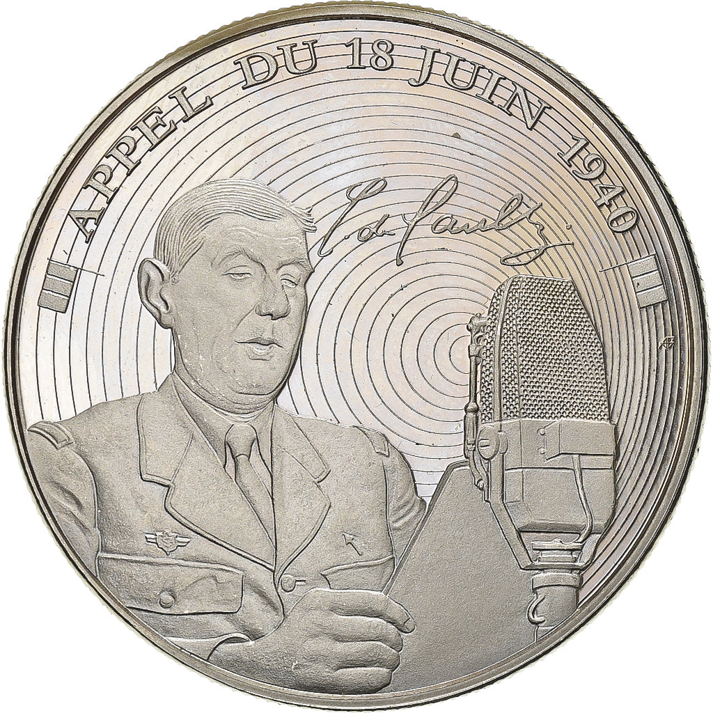 Frankreich, Medaille, Vème République, L'Appel du 18 Juin, Kupfer-Nickel, VZ