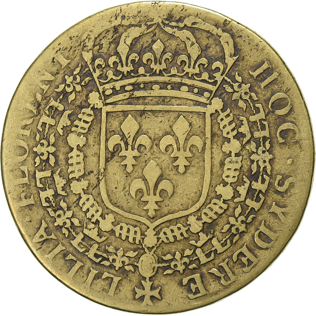 France, Token, Louis XIV, Brass, VF(20-25)