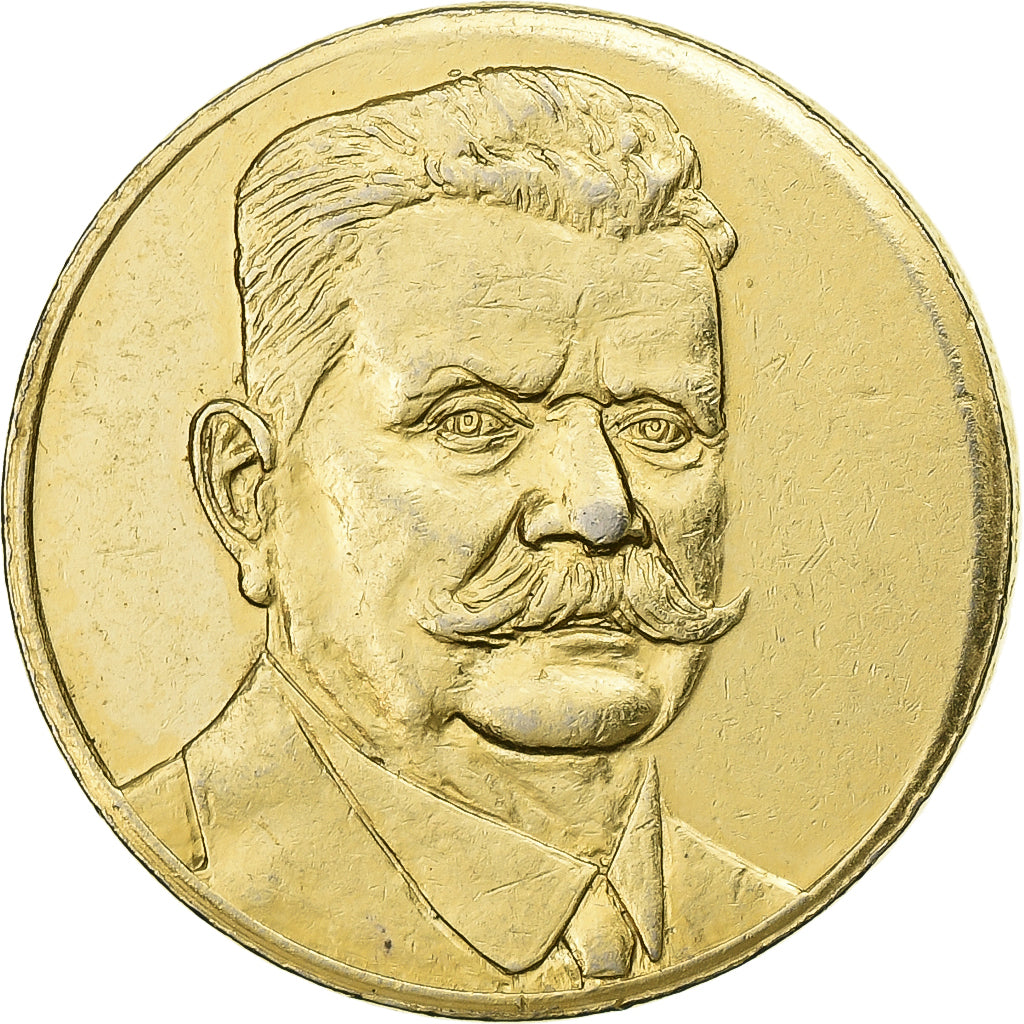 Francia, zeton, Joseph Opinel, 1960, Gilt Metal, EBC