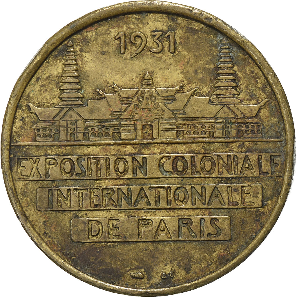 Francia, medaglia, Exposition Coloniale Internationale, Paris 1931, Océanie