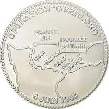 Francia, medaglia, Opération Overlord, 50ème Anniversaire du Débarquement