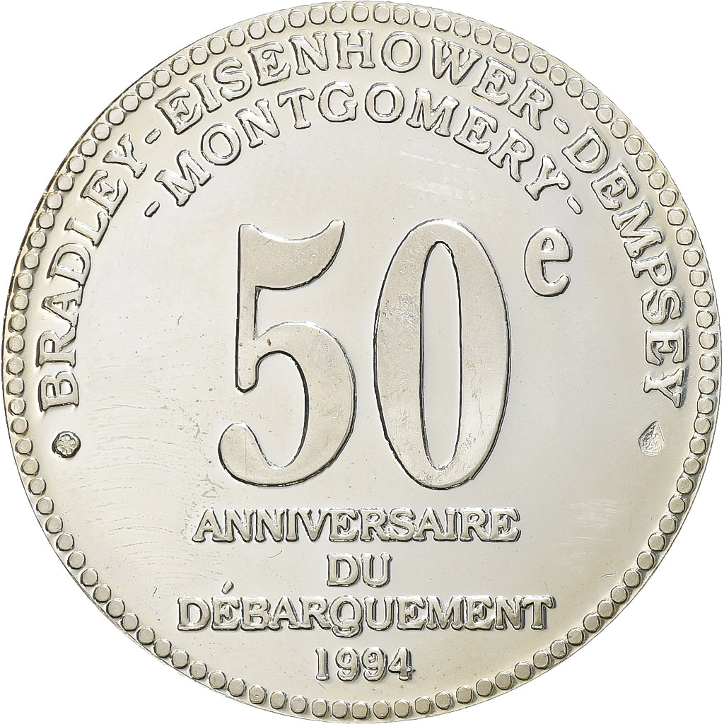 Francia, medaglia, Opération Overlord, 50ème Anniversaire du Débarquement