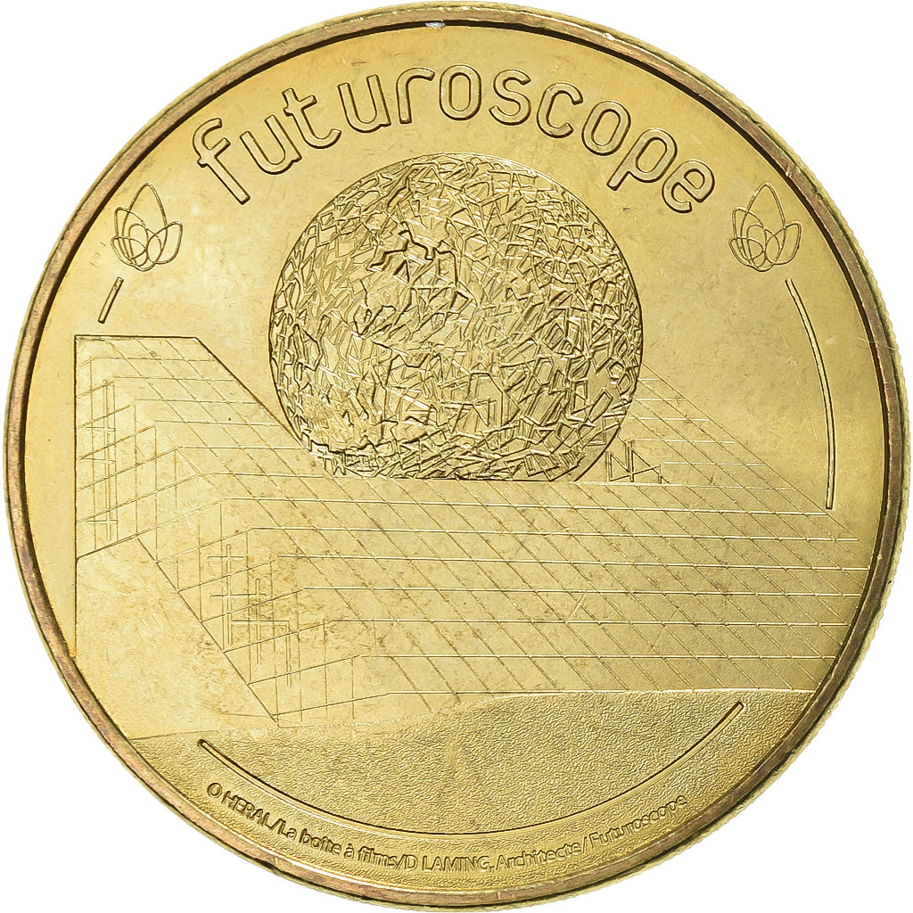 France, Token, 86/ Futuroscope - Aréna, 2015, Copper-nickel Aluminium, Monnaie