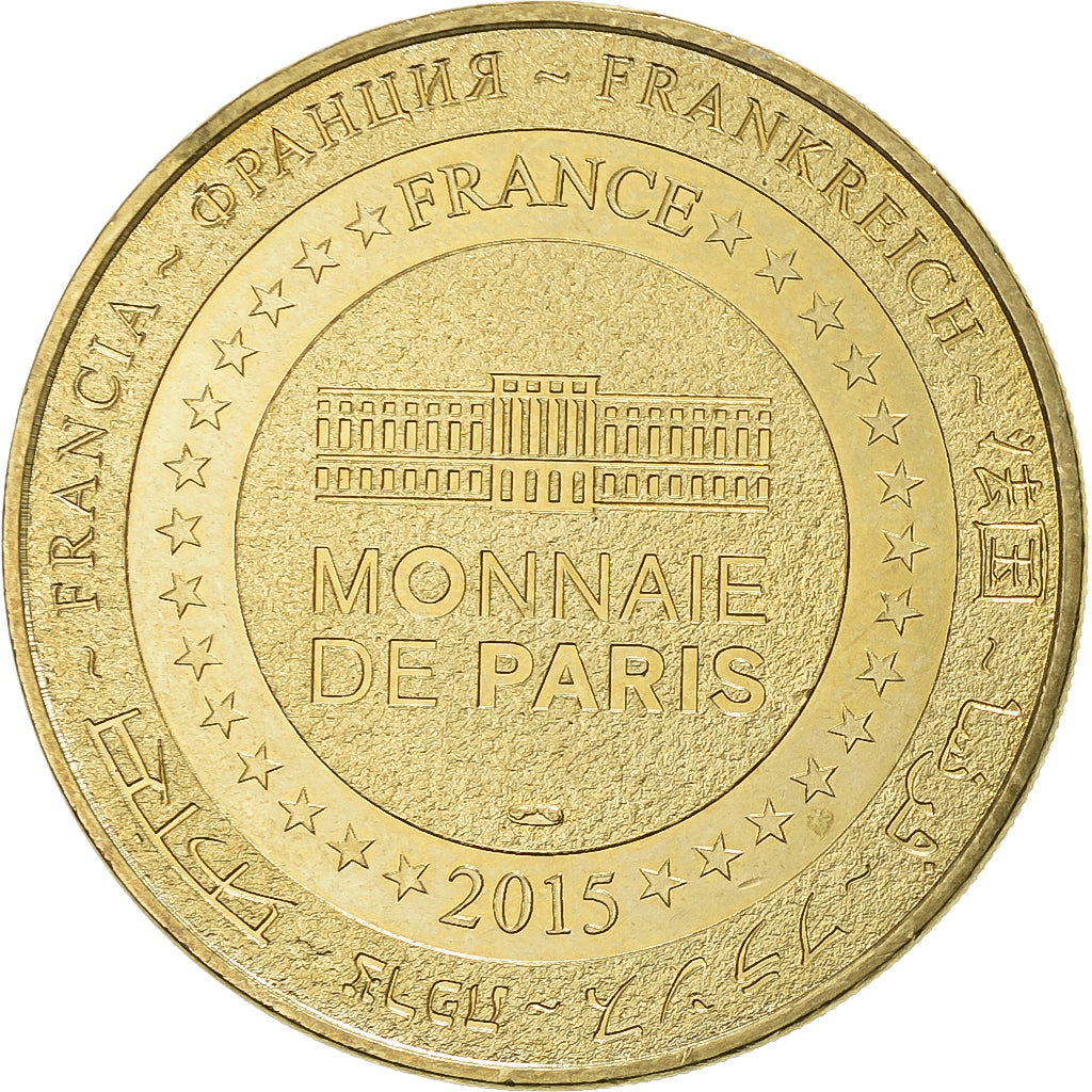 France, Token, 46/ Saint-Cirq-Lapopie - Grand site, 2015, Copper-nickel