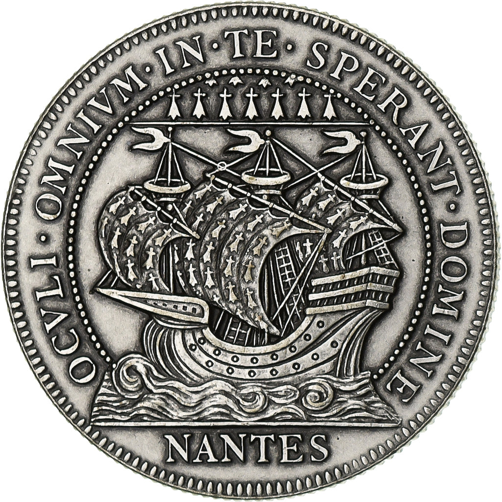 France, Token, Chambre de Commerce de Nantes, Silver, AU(55-58)