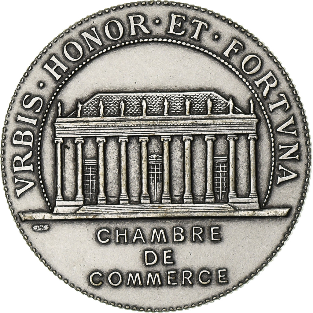 France, Token, Chambre de Commerce de Nantes, Silver, AU(55-58)