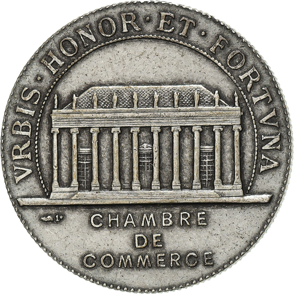 France, Token, Chambre de Commerce de Nantes, Silver, AU(50-53)