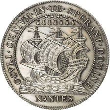 France, Token, Chambre de Commerce de Nantes, Silver, MS(65-70)