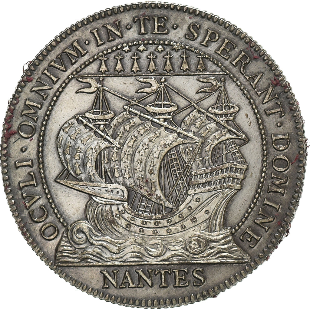 França, Token, Chambre de Commerce de Nantes, Prata, AU(50-53)