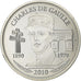 France, Médaille, Vème République, Charles De Gaulle, 2010, Argent, FDC