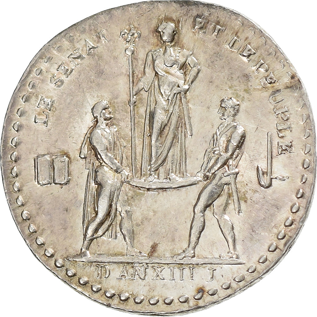 Francia, Quinaire, Napoleon I, Le Sacre de Napoléon Bonaparte, An 13 (1805)