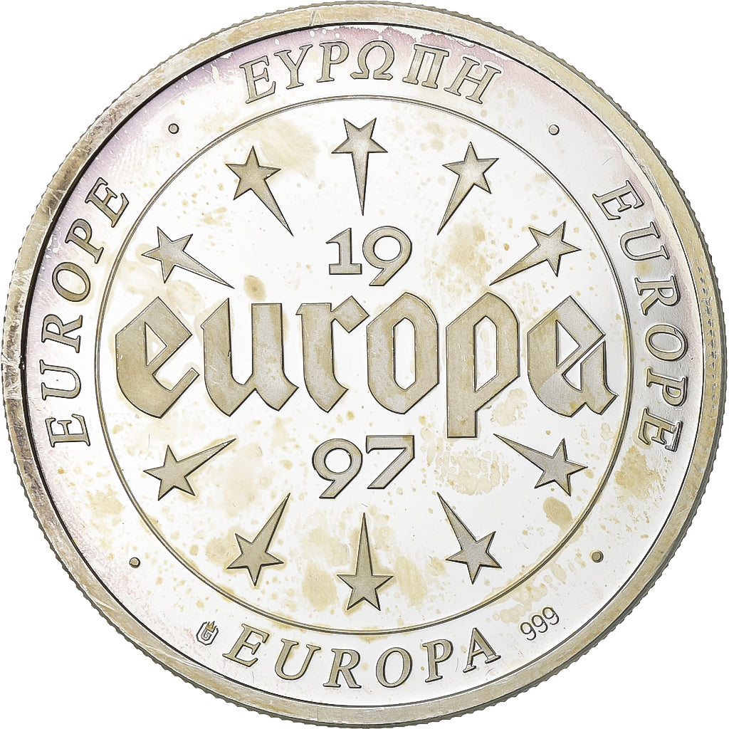France, Medal, 1997, Silver, Sweden, AU(55-58)