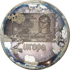 France, Medal, Europa, 1997, Silver, Danmark, AU(55-58)