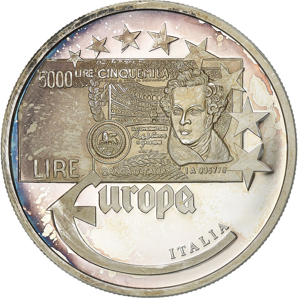 France, Médaille, Europa, 1997, Argent, SUP, Italia