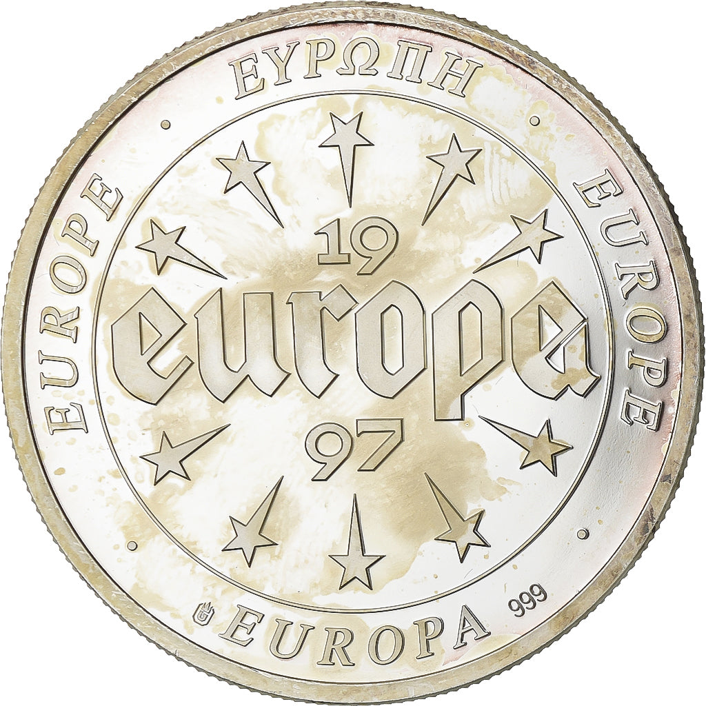 France, Médaille, Europa, 1997, Argent, SUP, Italia