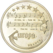 France, Medal, Europa, 1997, Silver, FRANCE, AU(55-58)