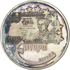 France, Medal, Europa, 1997, Silver, Espana, AU(55-58)