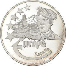 France, Medal, Europa, 1997, Silver, Espana, AU(55-58)