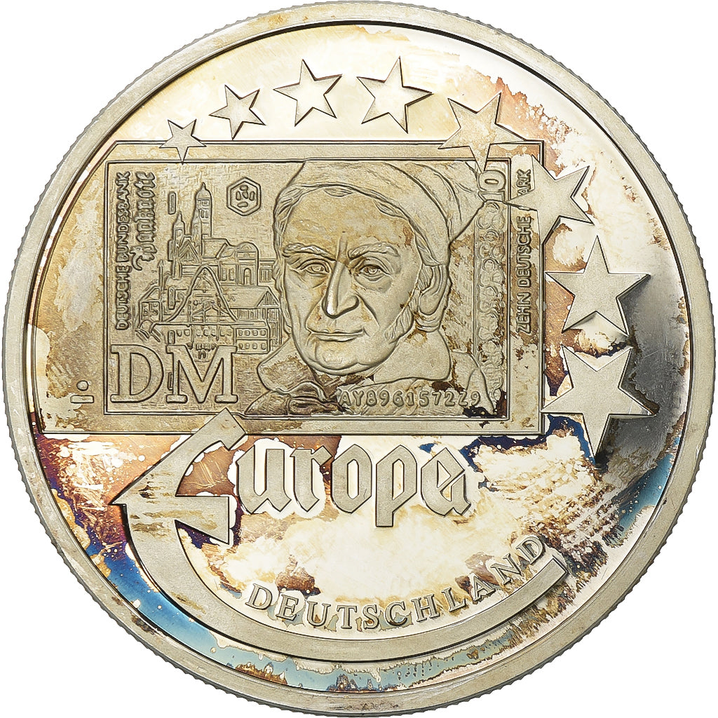 France, Médaille, Europa, 1997, Argent, SUP, Deutschland