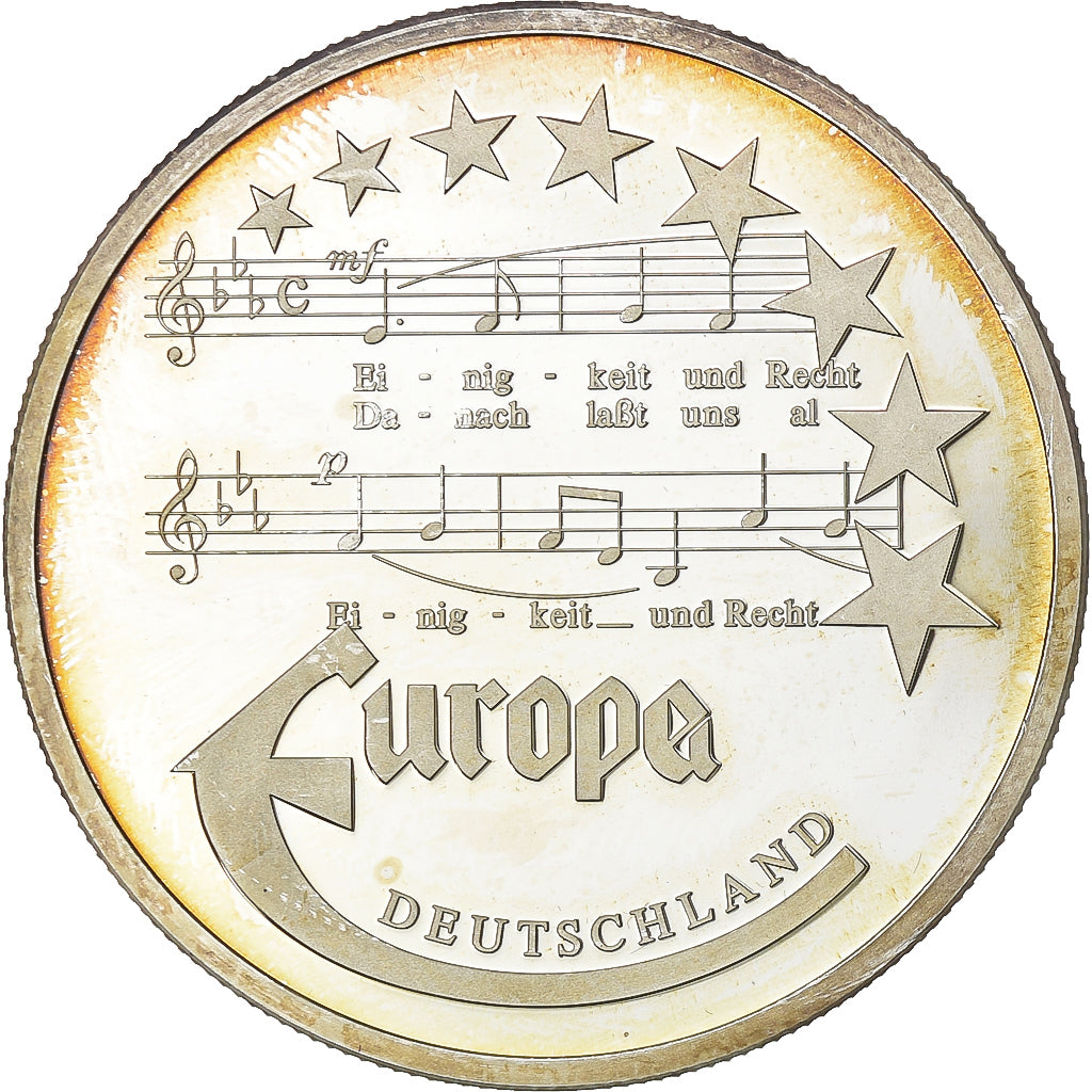 France, Médaille, Europa, 1997, Argent, SUP, Deutschland