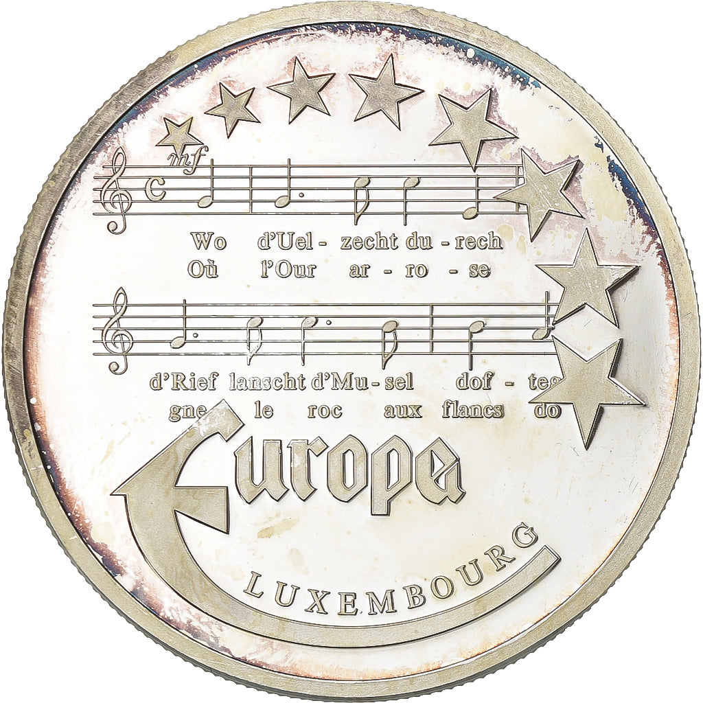 France, Médaille, Europa, 1997, Argent, SUP, Luxembourg