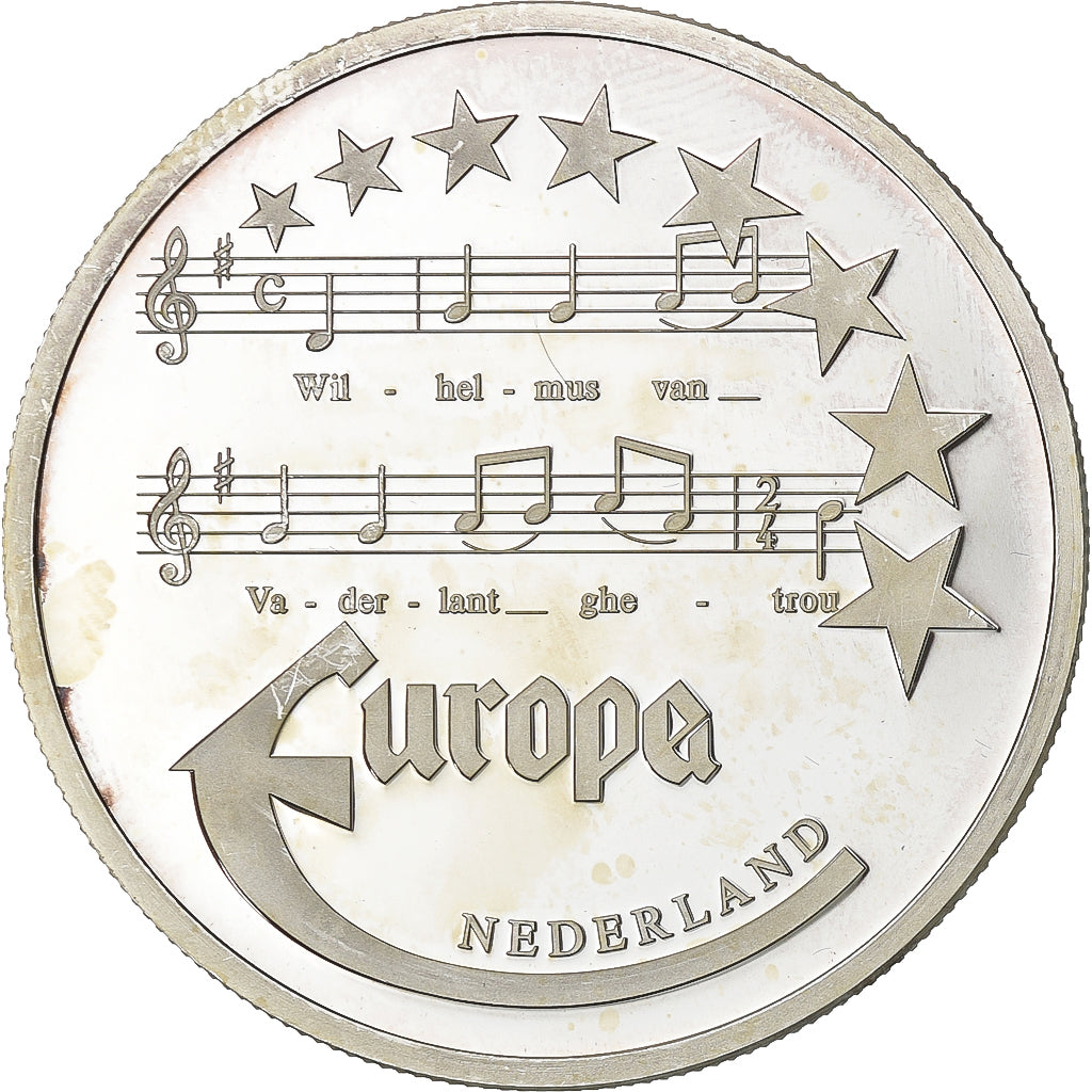 France, Medal, Europa, 1997, Silver, Nederland, AU(55-58)