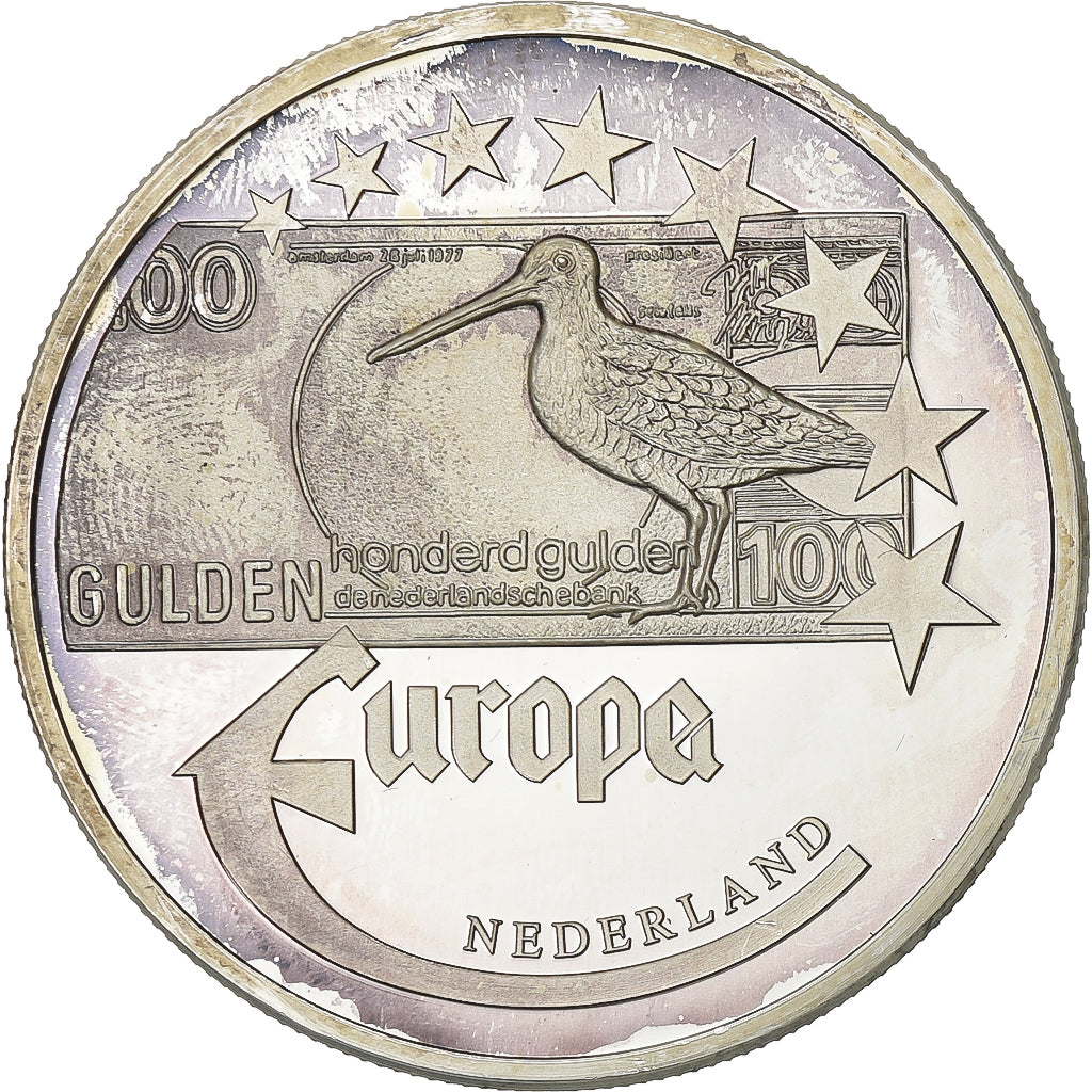 France, Medal, Europa, 1997, Silver, Nederland, AU(55-58)
