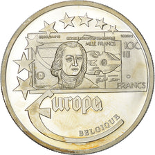France, Medal, Europa, 1997, Silver, Belgium, AU(55-58)