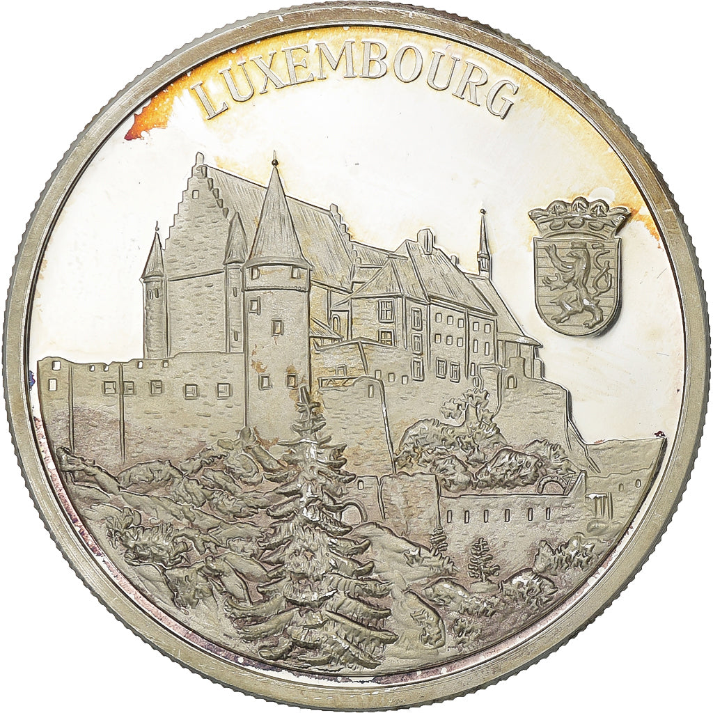France, Medal, Europa, 1996, Silver, Luxembourg, AU(55-58)