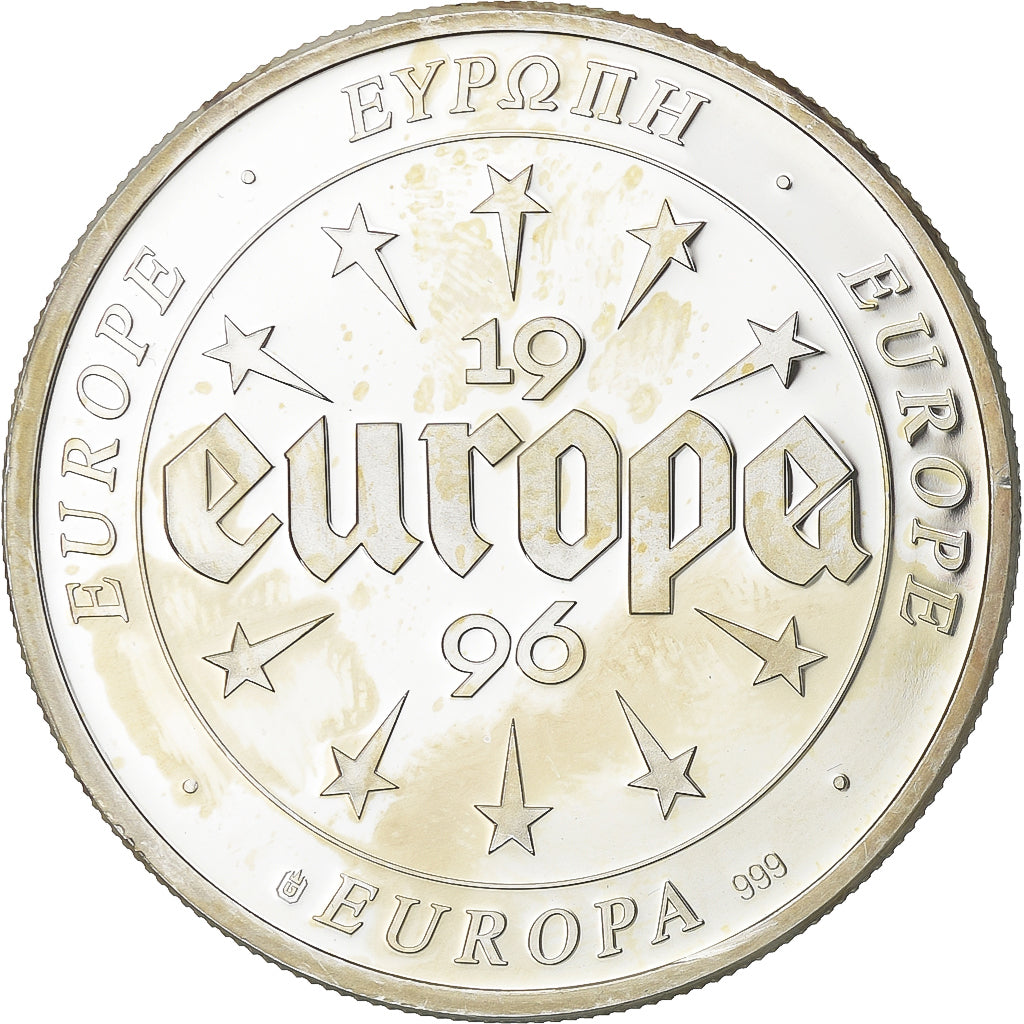 France, Medal, Europa, 1996, Silver, Espana, AU(55-58)