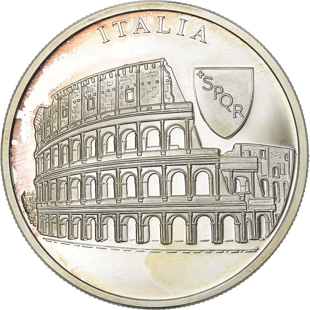 France, Medal, Europa, 1996, Silver, Italia, AU(55-58)