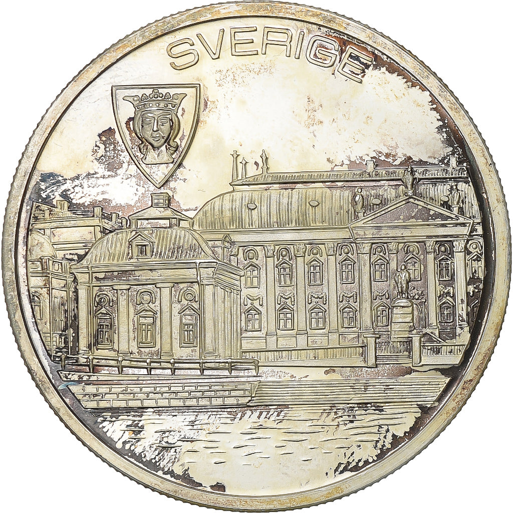 France, Medal, 1996, Silver, Sweden, AU(55-58)