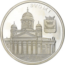 France, Medal, 1996, Silver, Finland, AU(55-58)