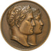 France, Medal, Mariage de Napoléon Ier et Marie-Louise d'Autriche, 1810